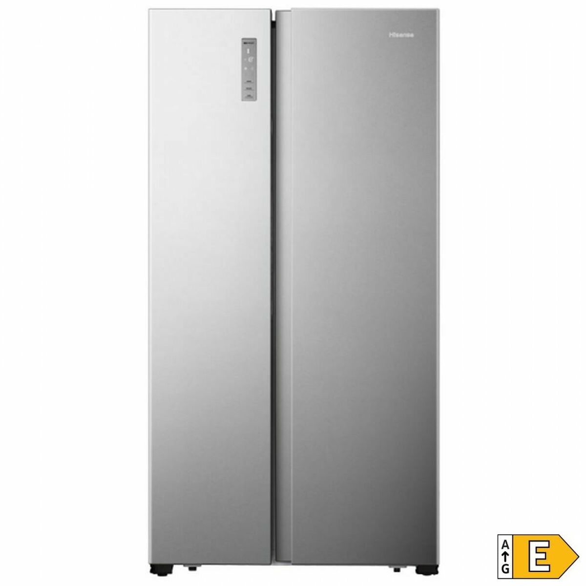 Amerikanskt kylskåp Hisense 20002957 Silvrig Stål (178 x 91 cm) - 3