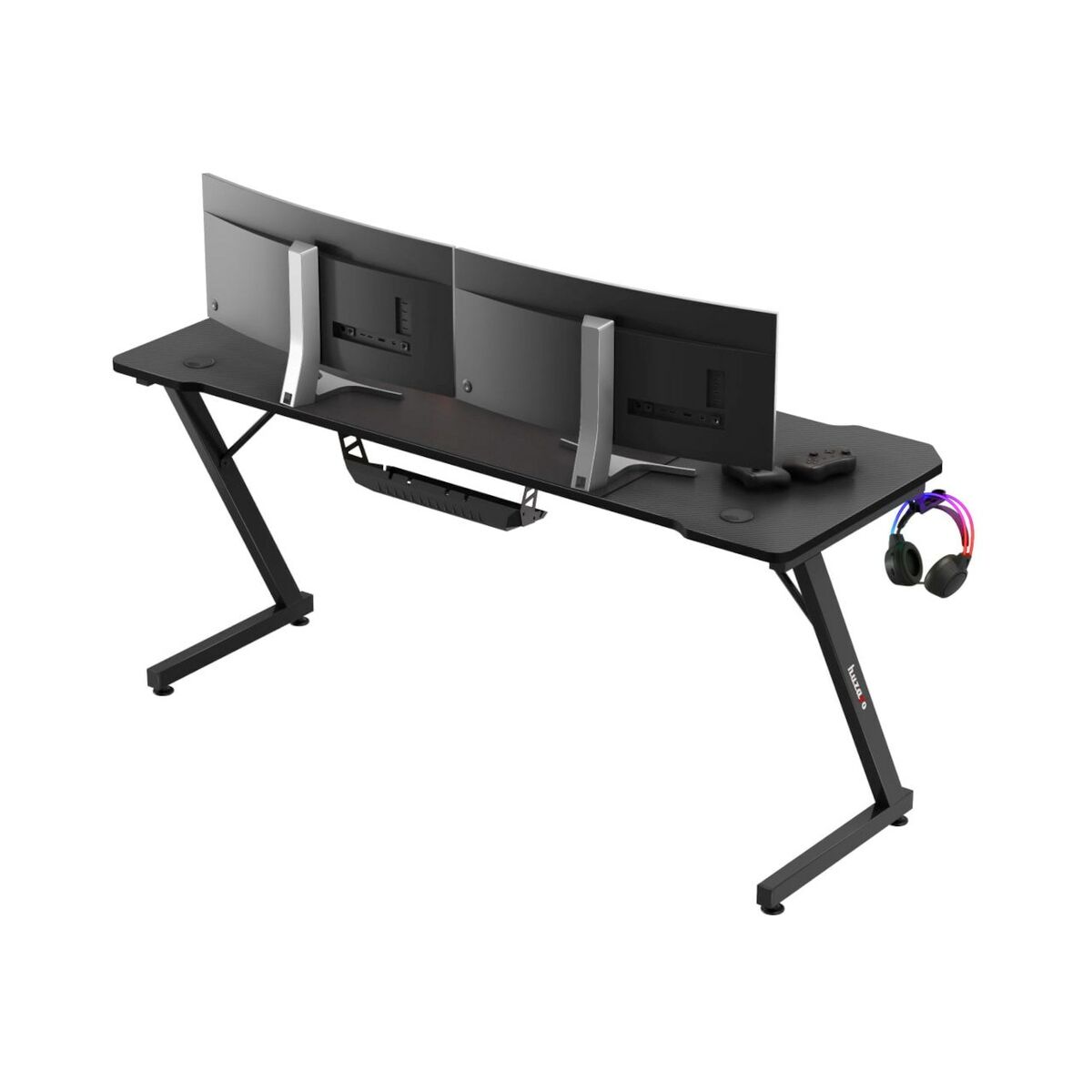 Skrivbord Huzaro HZ-Hero 4.8 Svart 160 x 60 cm - 8
