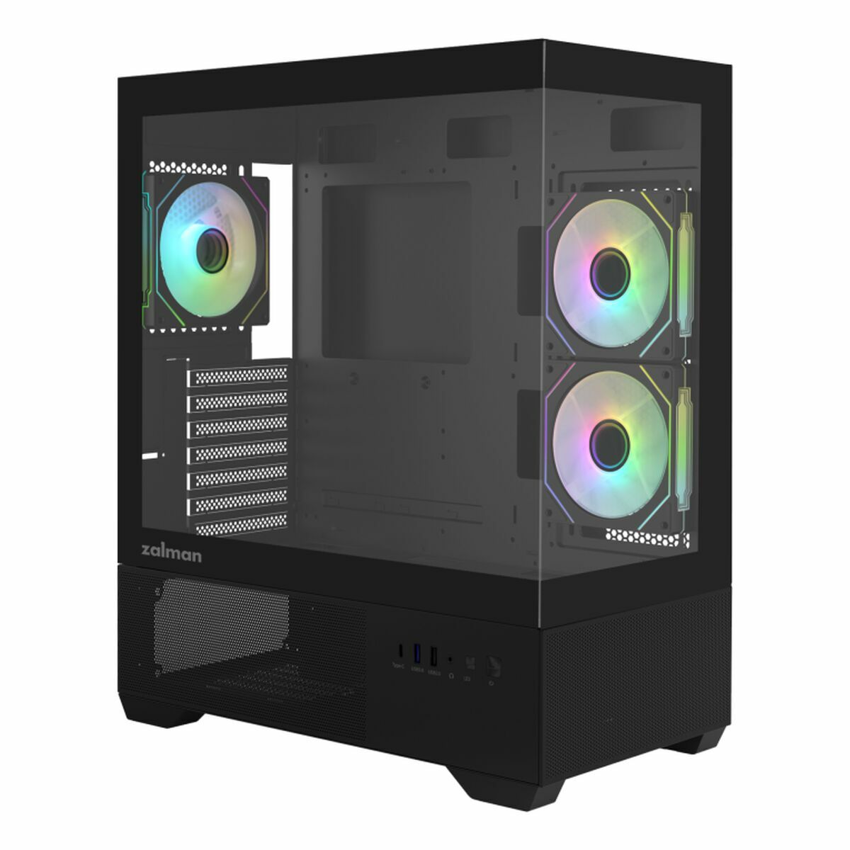 ATX Semitorn Zalman CHRONIX Svart