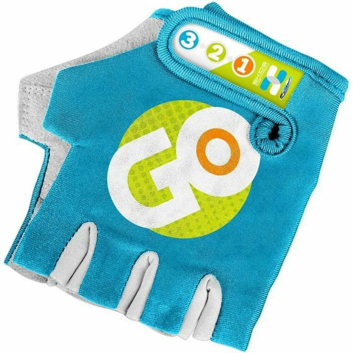 Cykelhandskar Stamp Blå Barn, unisex - 2