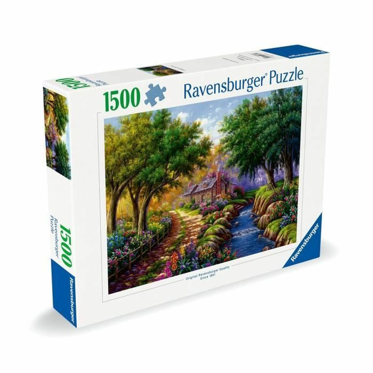 Pussel Ravensburger Cottage By The River - 5
