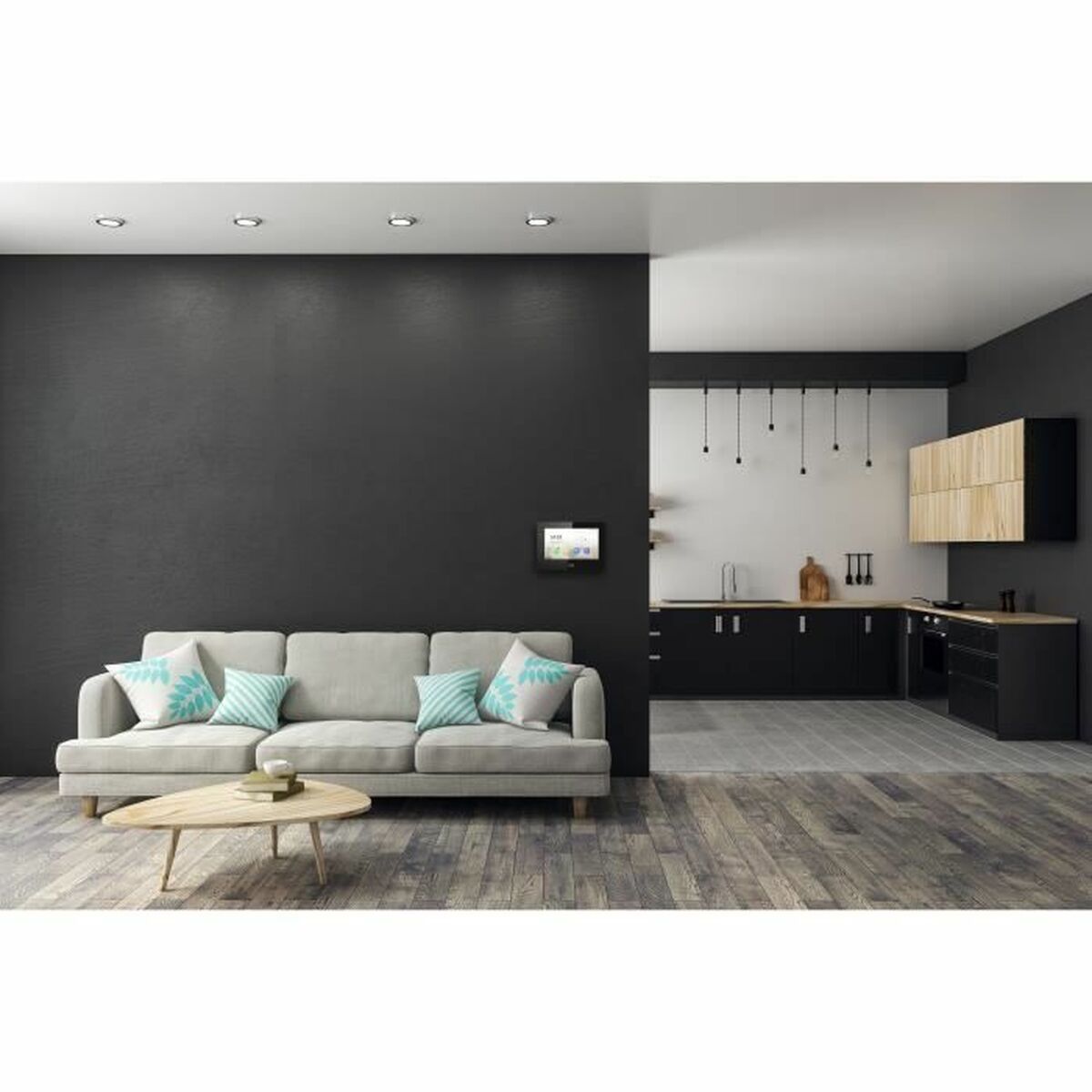 Smart interntelefon med video Dio Connected Home Design Svart - 4