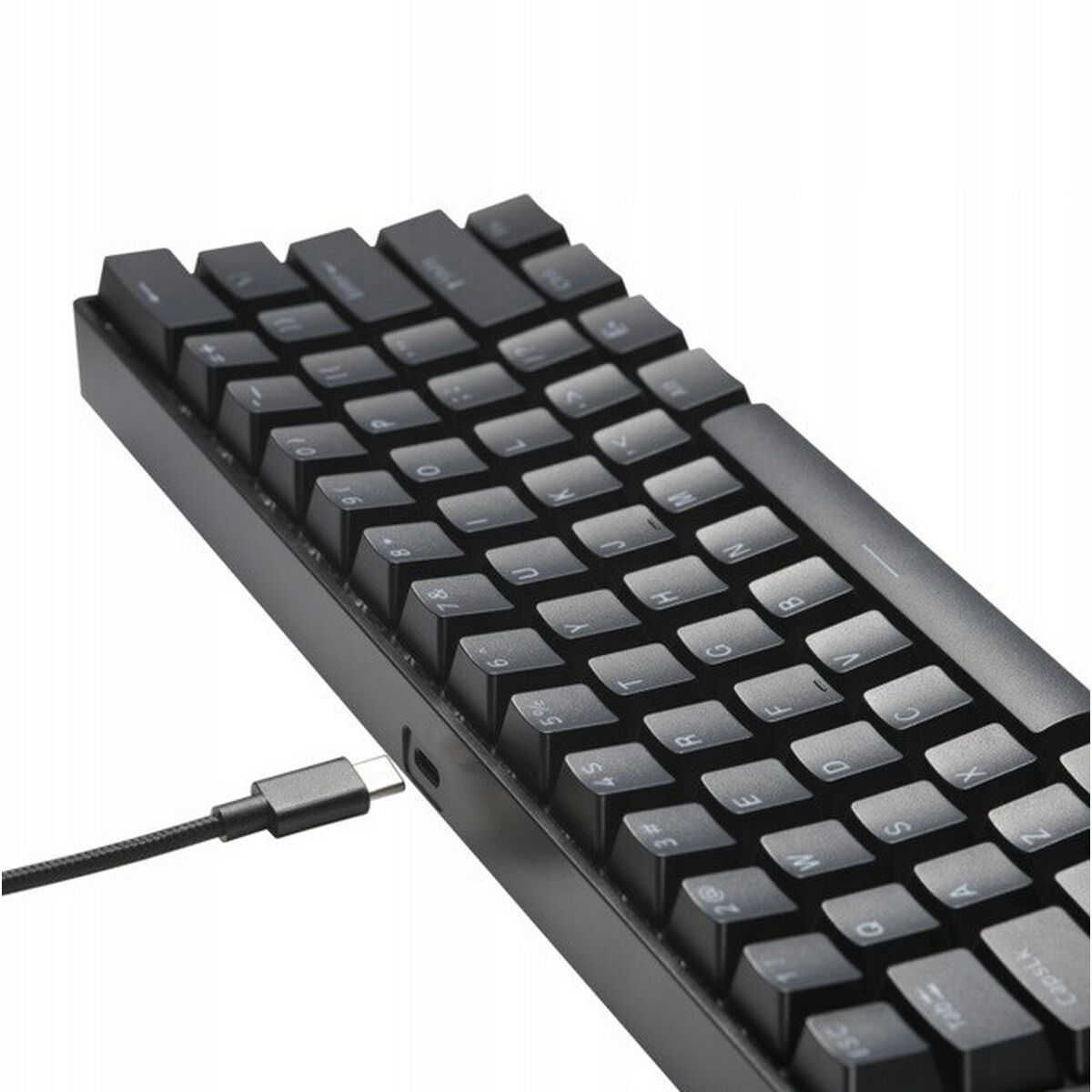 Mekaniskt tangentbord Mad Catz KS63NMUSBL000-0 Svart Multicolour Svartvit - 7