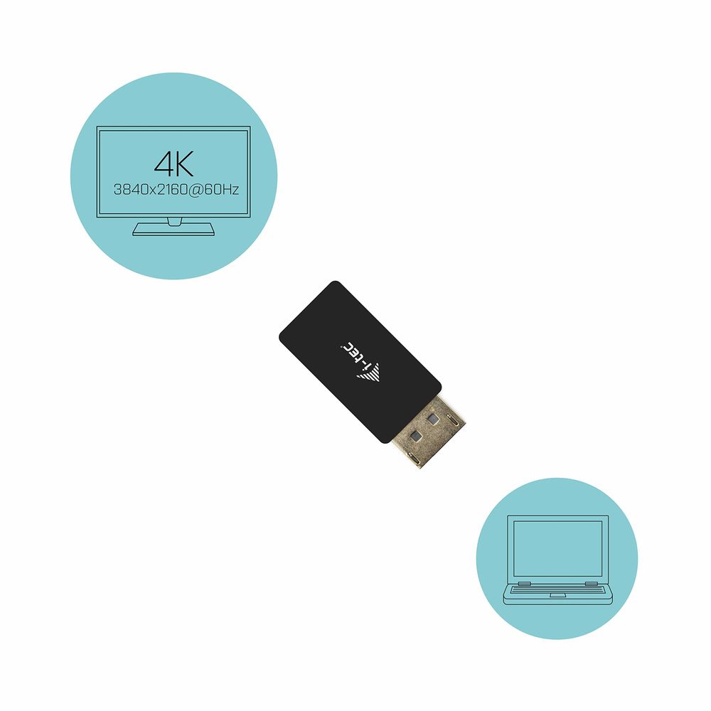 DisplayPort till HDMI Adapter i-Tec DP2HDMI4K60HZ - 2