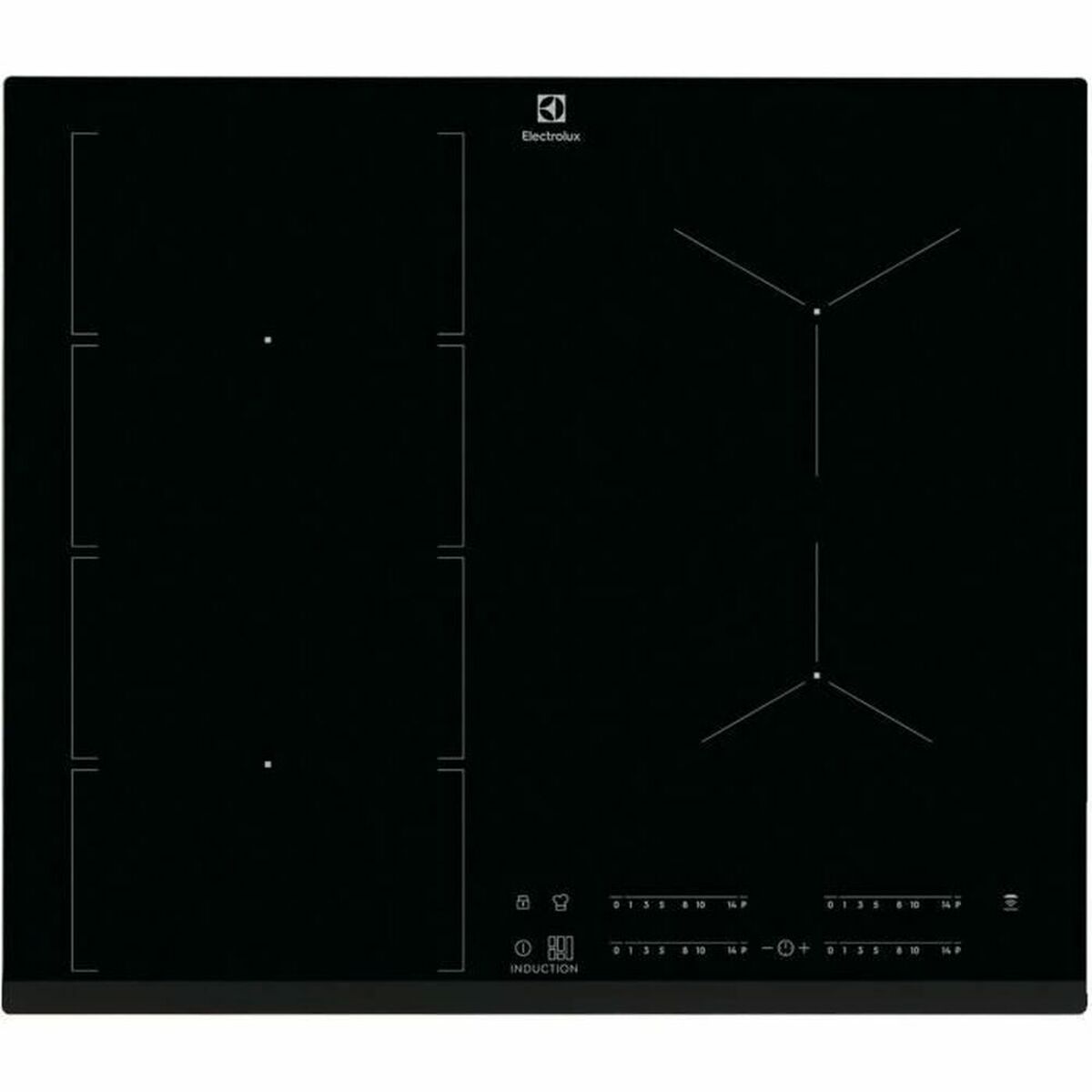 Induktionshäll Electrolux EIV654 60 cm 7350 W
