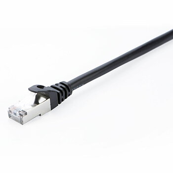 Nätkabel UTP Styv Kategori 6 V7 V7CAT6STP-10M-BLK-1N Svart 10 m