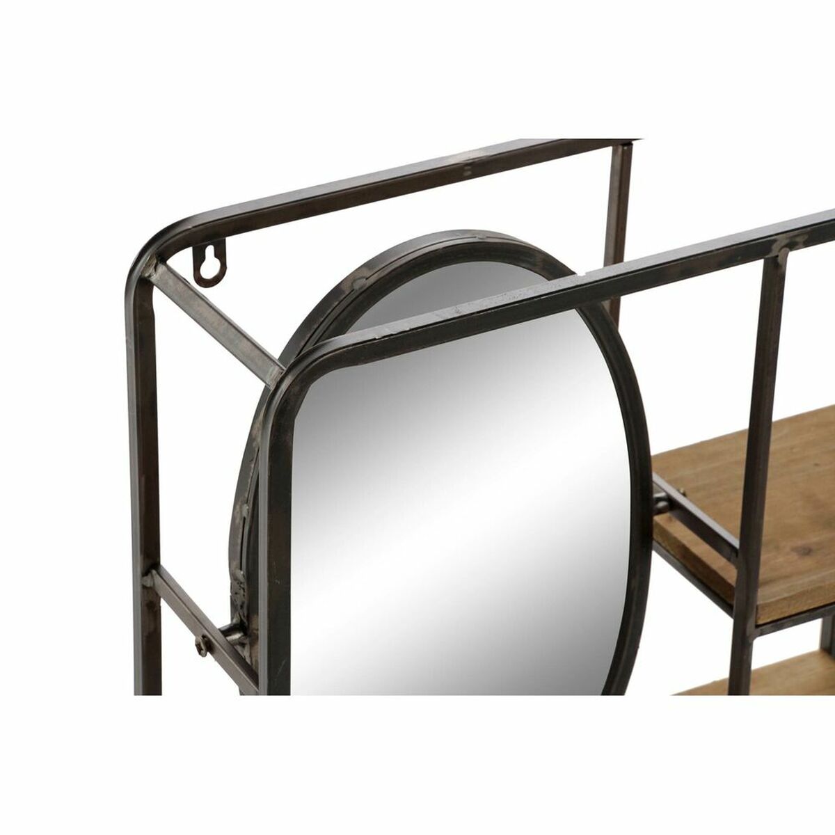 Bokhylla DKD Home Decor Trä Metall Trä MDF 39,5 x 13,5 x 60 cm - 6