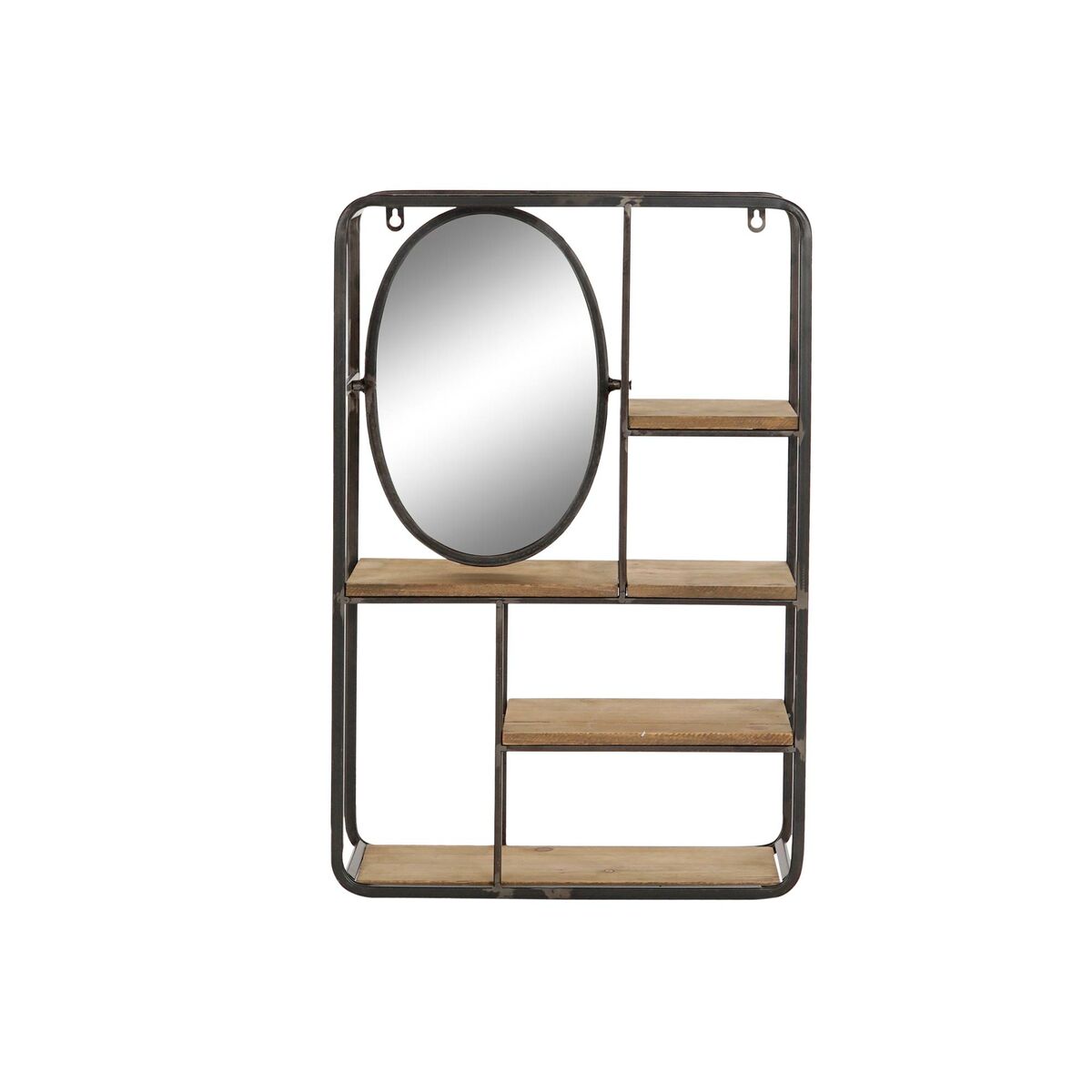 Bokhylla DKD Home Decor Trä Metall Trä MDF 39,5 x 13,5 x 60 cm - 3
