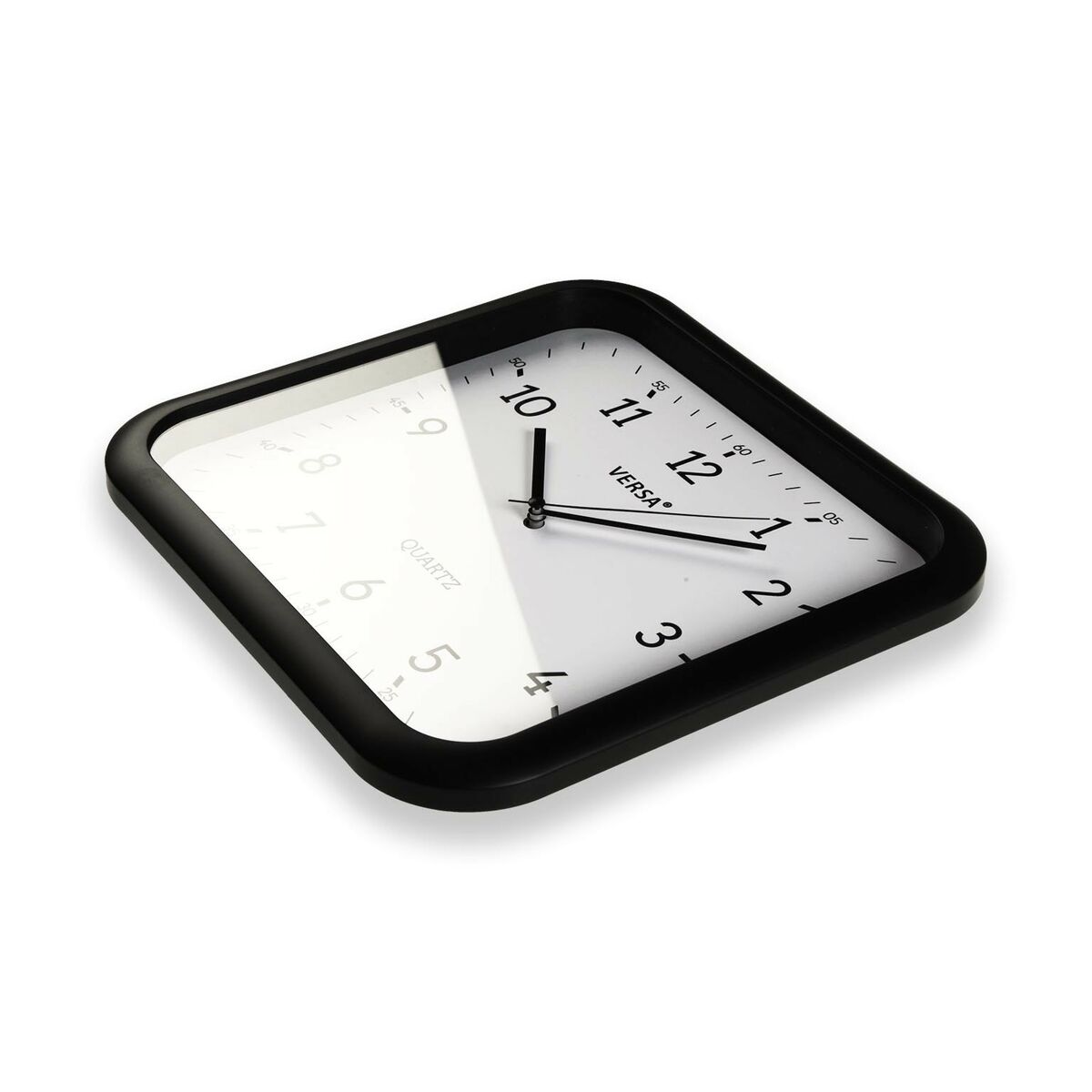 Väggklocka Versa Svart Plast Kvarts 3,5 x 28,5 x 29,5 cm - 2