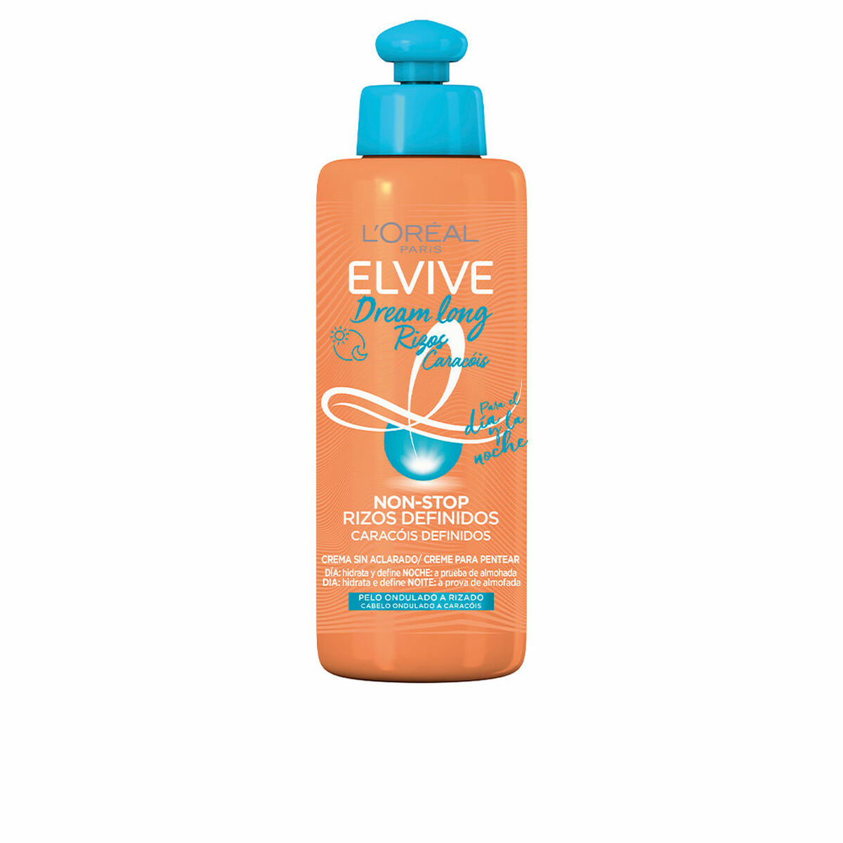 stärkande creme som ej behöver sköljas ut L'Oreal Make Up Elvive Dream Long 200 ml Lockigt hår