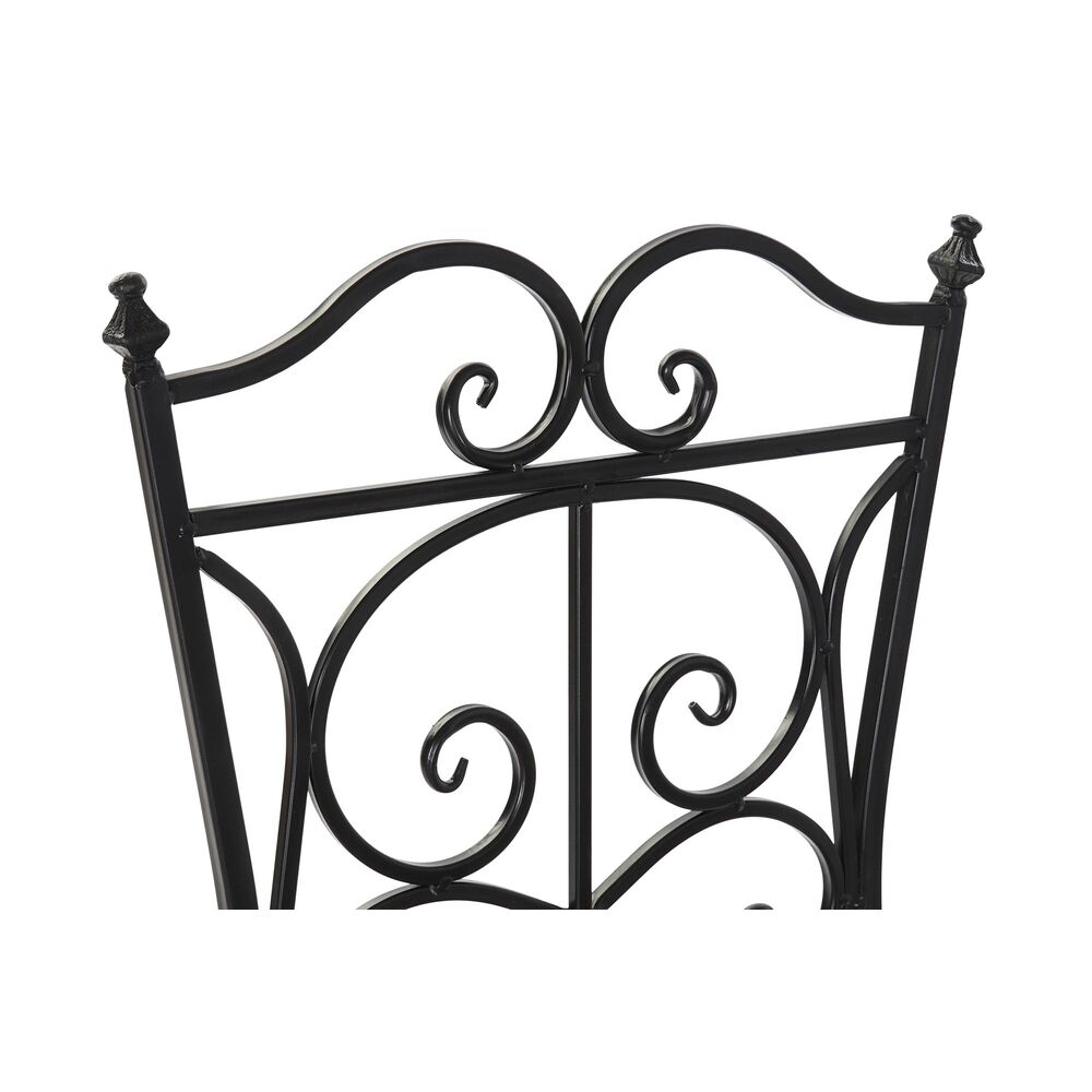 Kerti szék DKD Home Decor Svart Keramik Multicolour Smide (39 x 50 x 93 cm) - 6