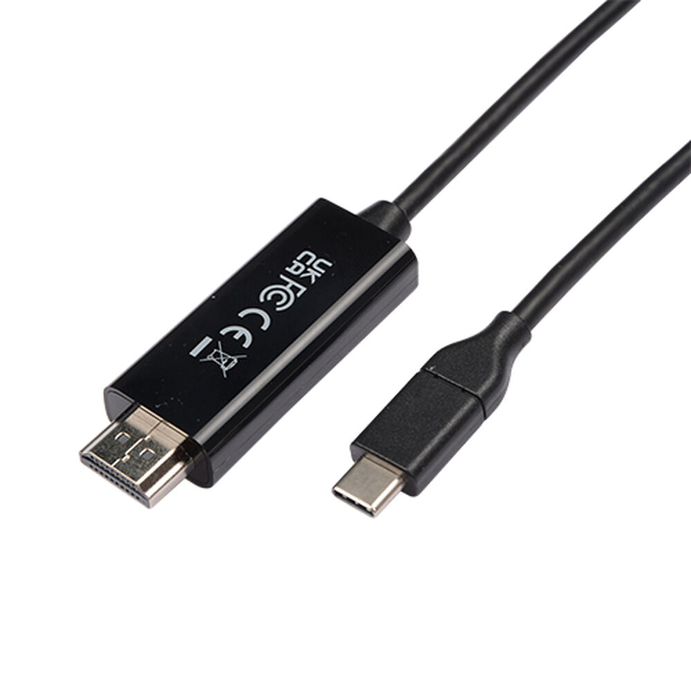 USB-C till HDMI Adapter V7 V7UCHDMI-1M Svart 1 m - 2