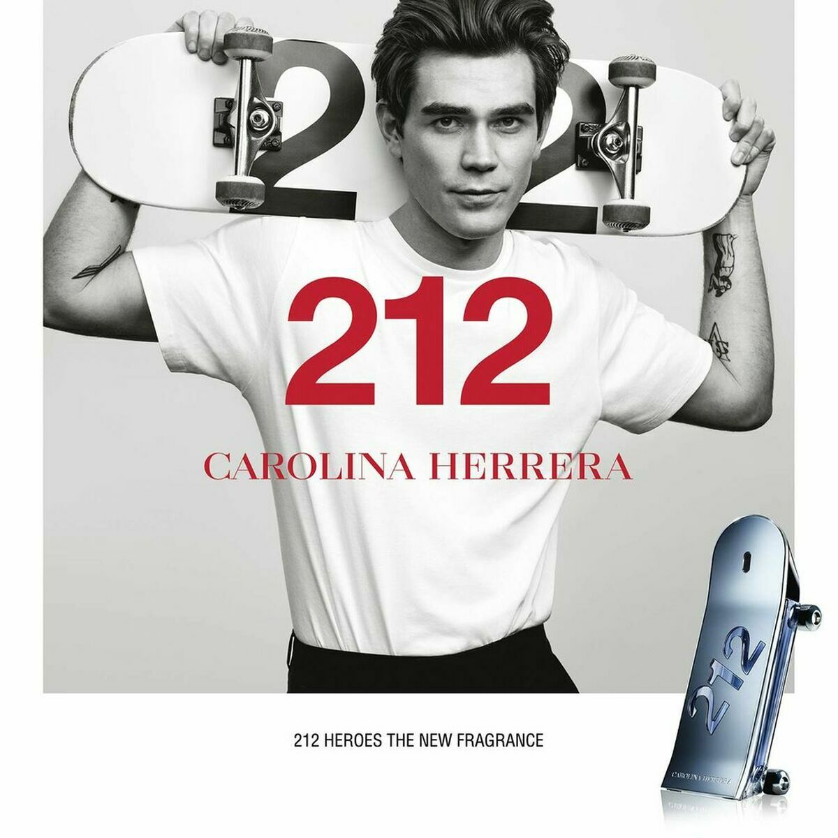 Parfym Herrar Carolina Herrera 212 Men Heroes Forever Young 90 ml