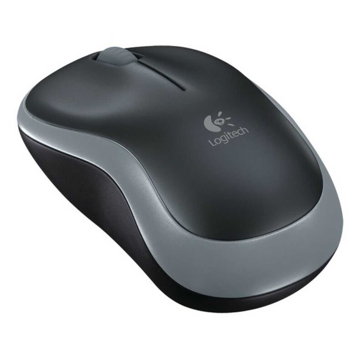 Trådlös Mus Logitech M185 Svart Grå Svartvit 1000 dpi - 5