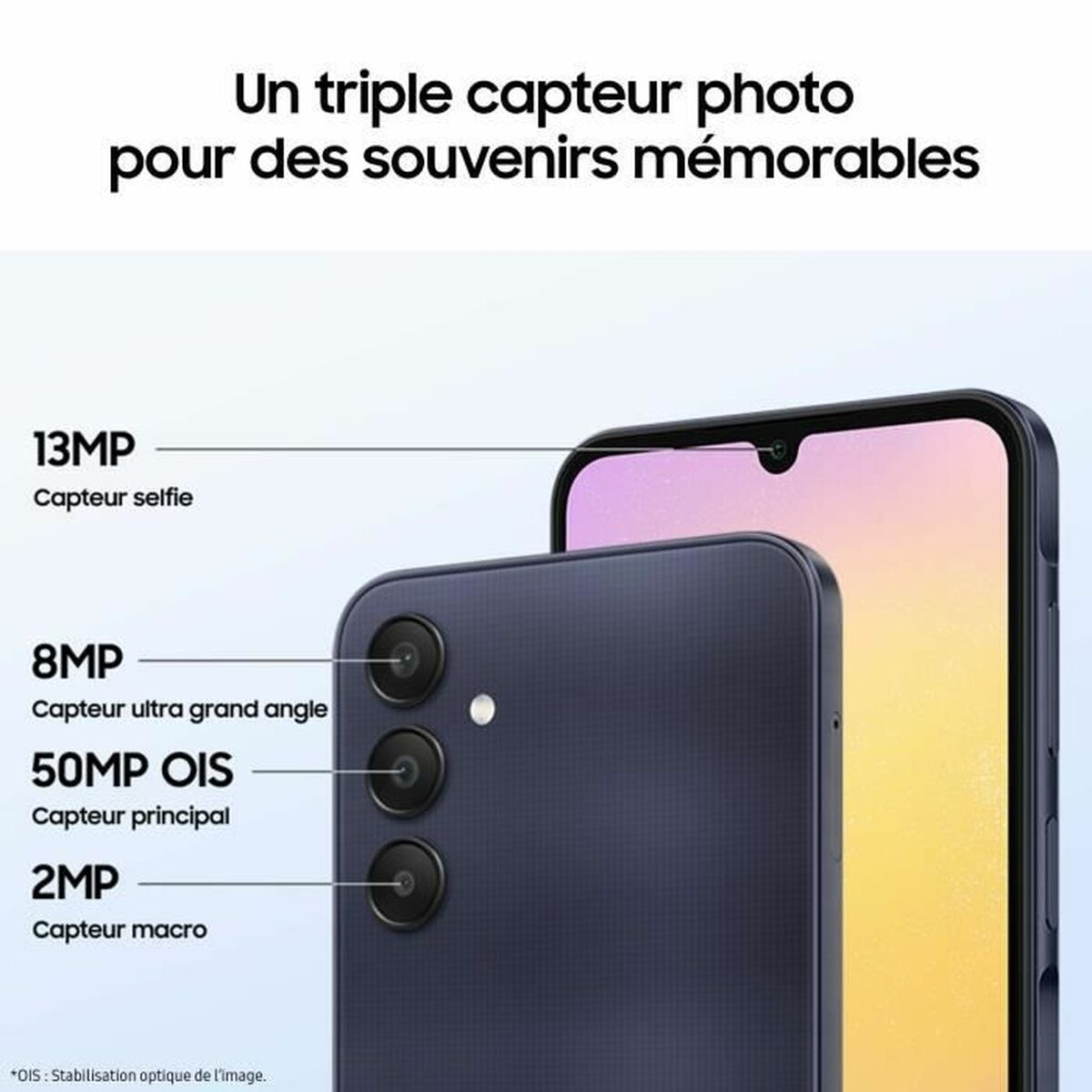 Smartphone Samsung A25 5G BLUE - 5