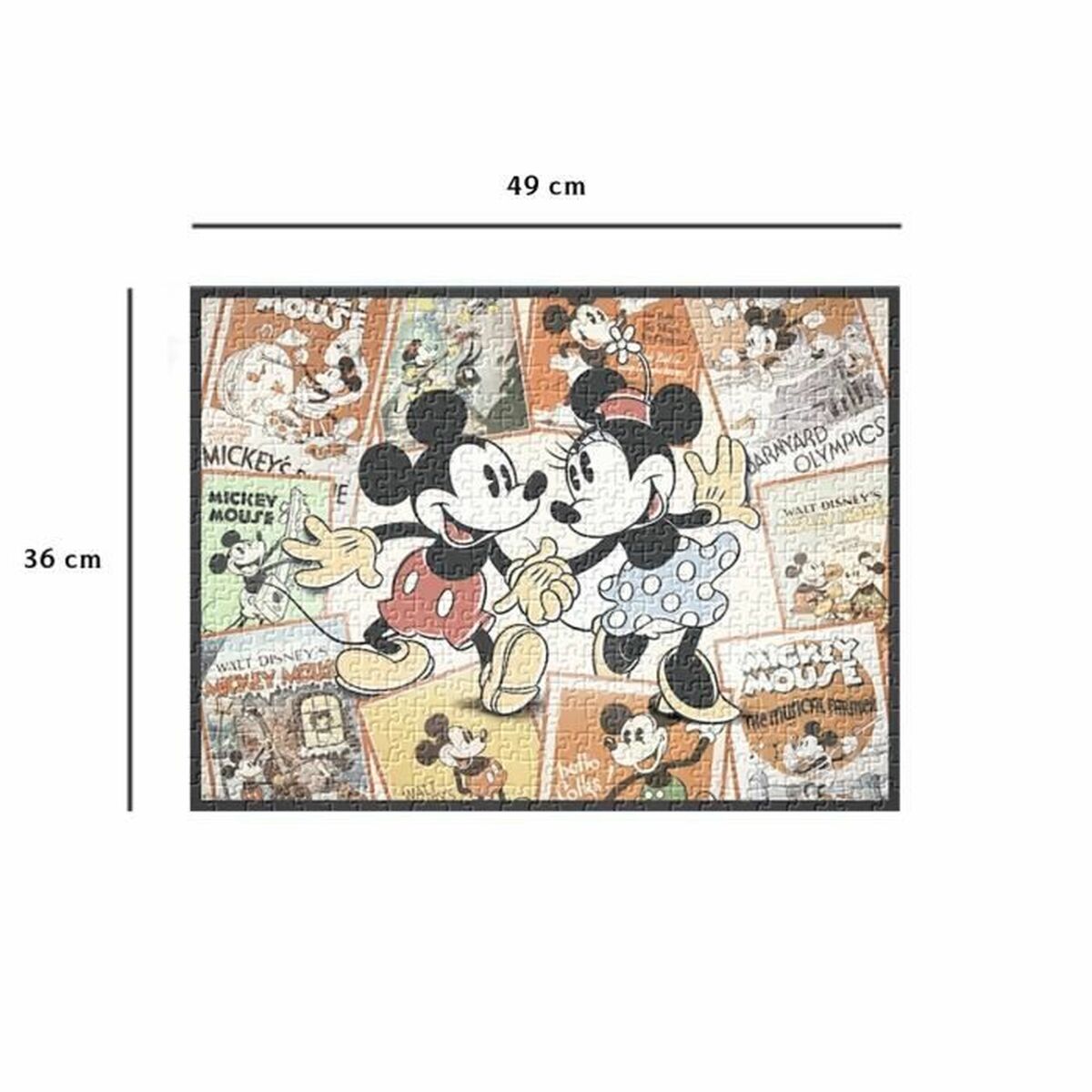 Pussel Nathan Mickey/Disney-Adultes - 5