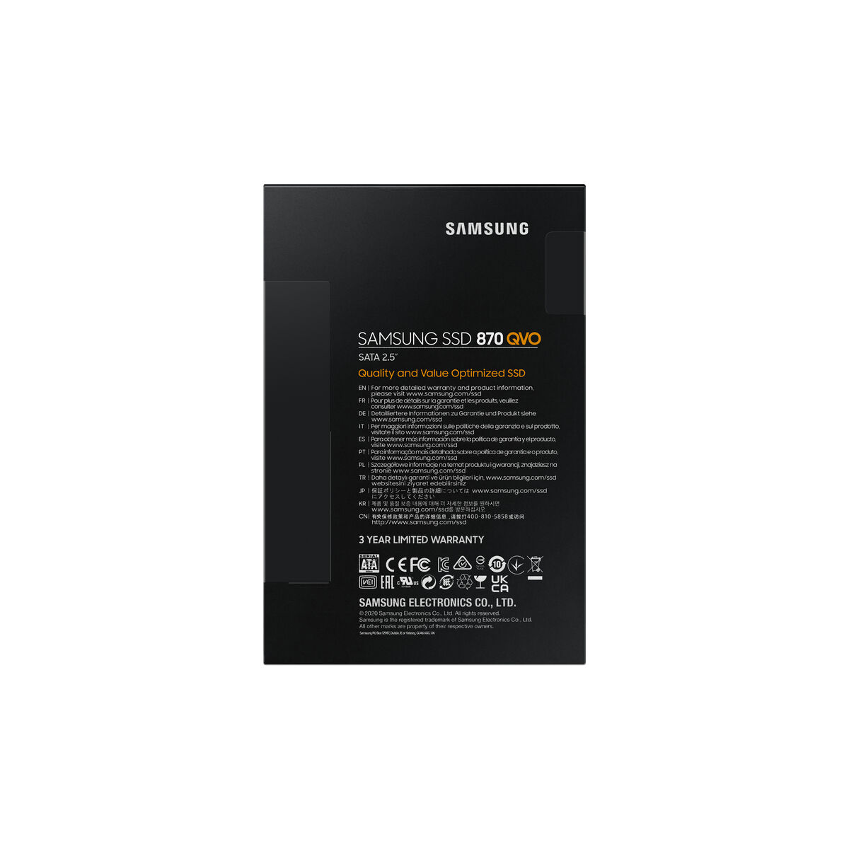 Hårddisk Samsung MZ-77Q4T0BW V-NAND MLC 4 TB SSD 4 TB - 7