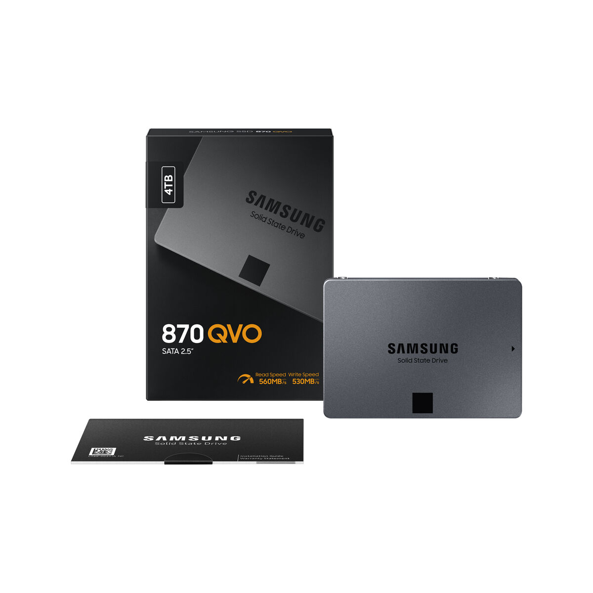 Hårddisk Samsung MZ-77Q4T0BW V-NAND MLC 4 TB SSD 4 TB - 8
