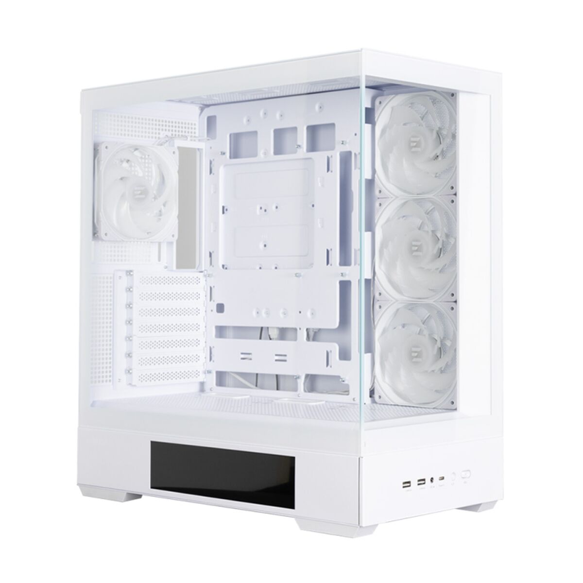ATX Semitorn Zalman P40 DS Vit - 2