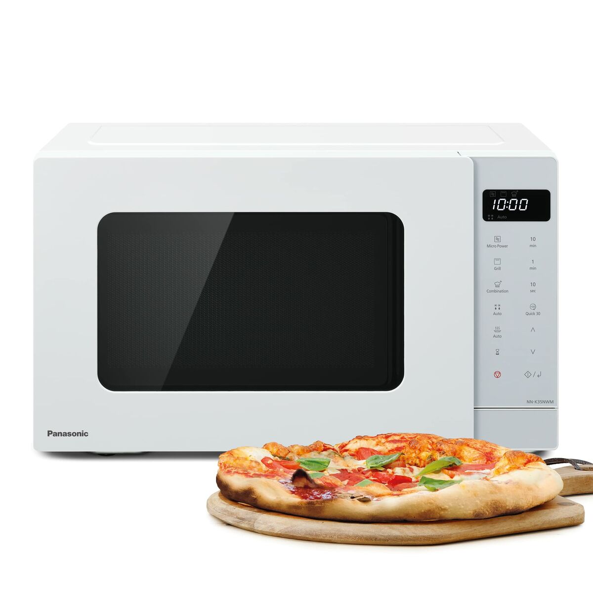 Mikrovågsugn med Grill Panasonic NNK35NWMEPG 23L Vit 1000 W 900 W 24 L Grill