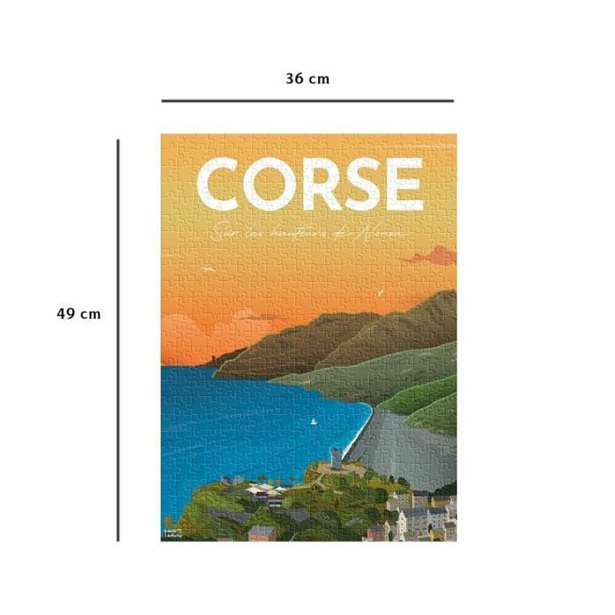 Pussel Nathan Affiche de la Corse - 5