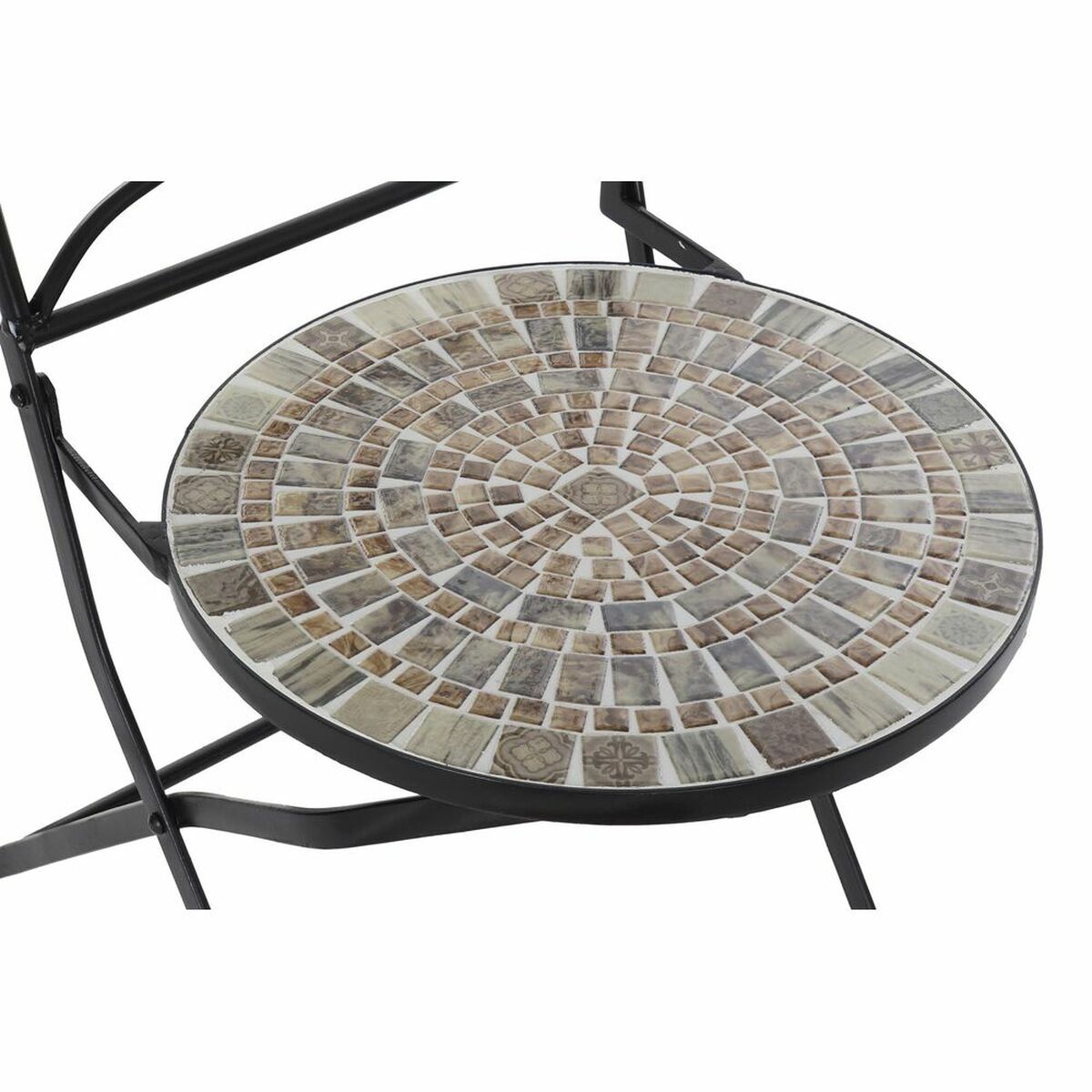 Kerti szék DKD Home Decor Keramik Svart Smide (42 x 50 x 90 cm) - 8