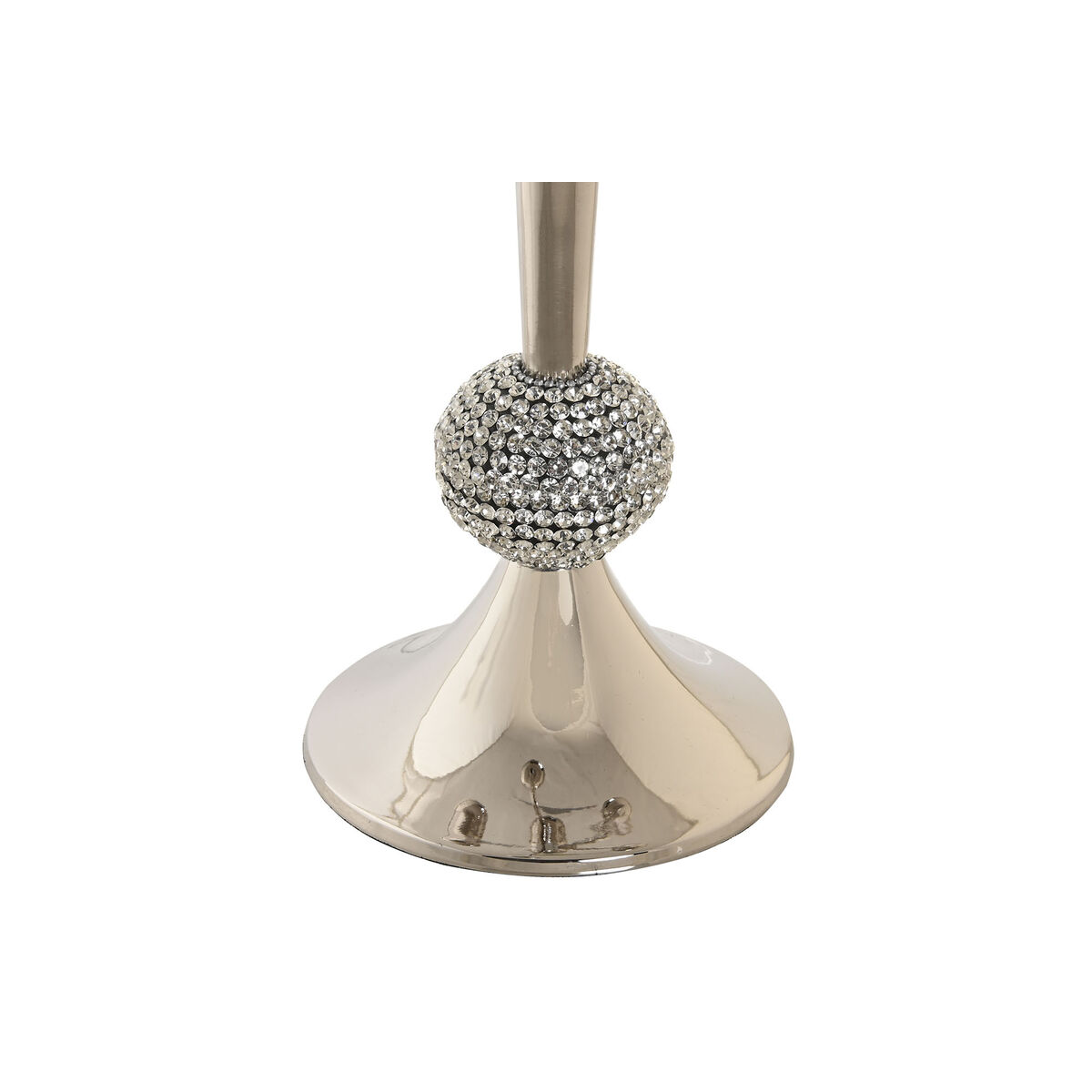Kandelaber DKD Home Decor Silvrig Akryl Aluminium Kromad 30 x 30 x 47 cm - 2