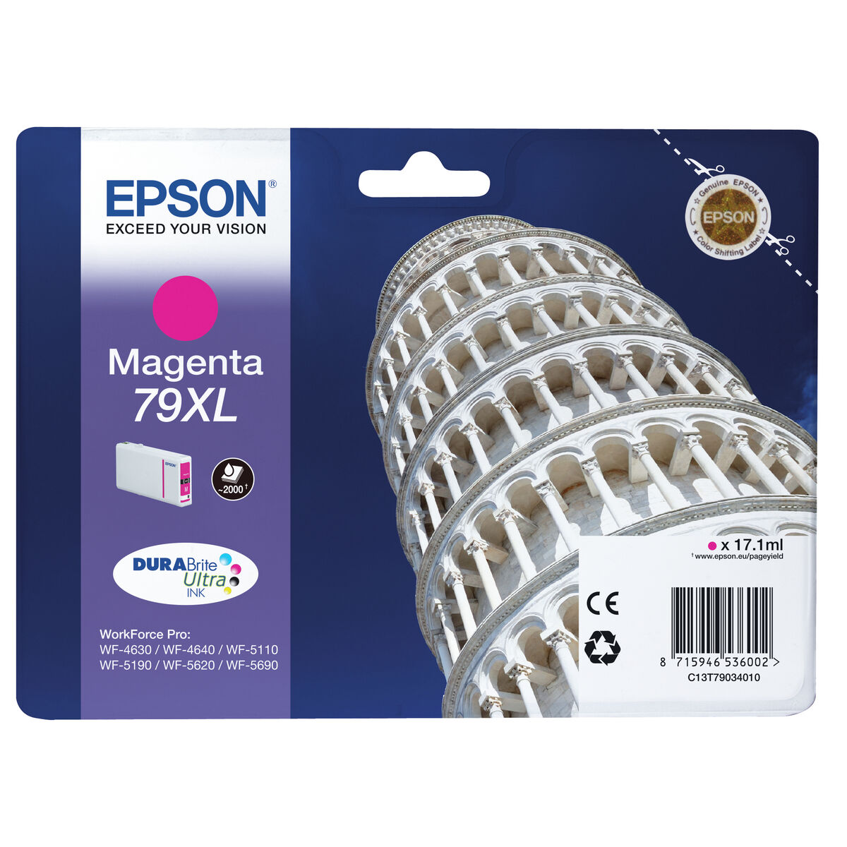 Original Bläckpatron Epson 79XL Magenta