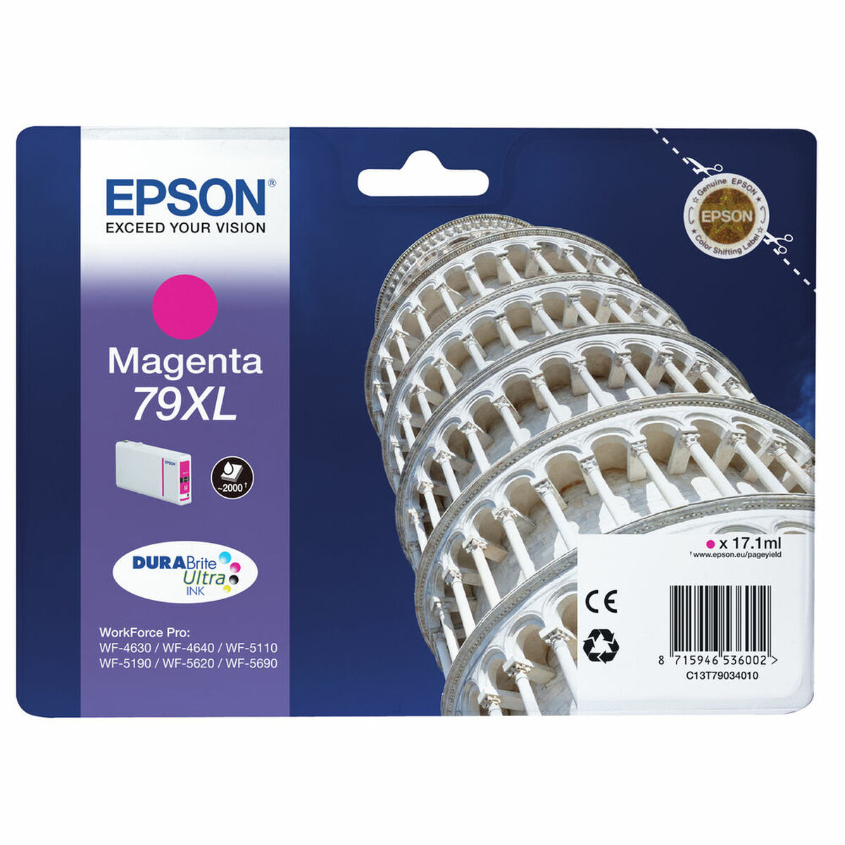 Original Bläckpatron Epson 79XL Magenta - 2