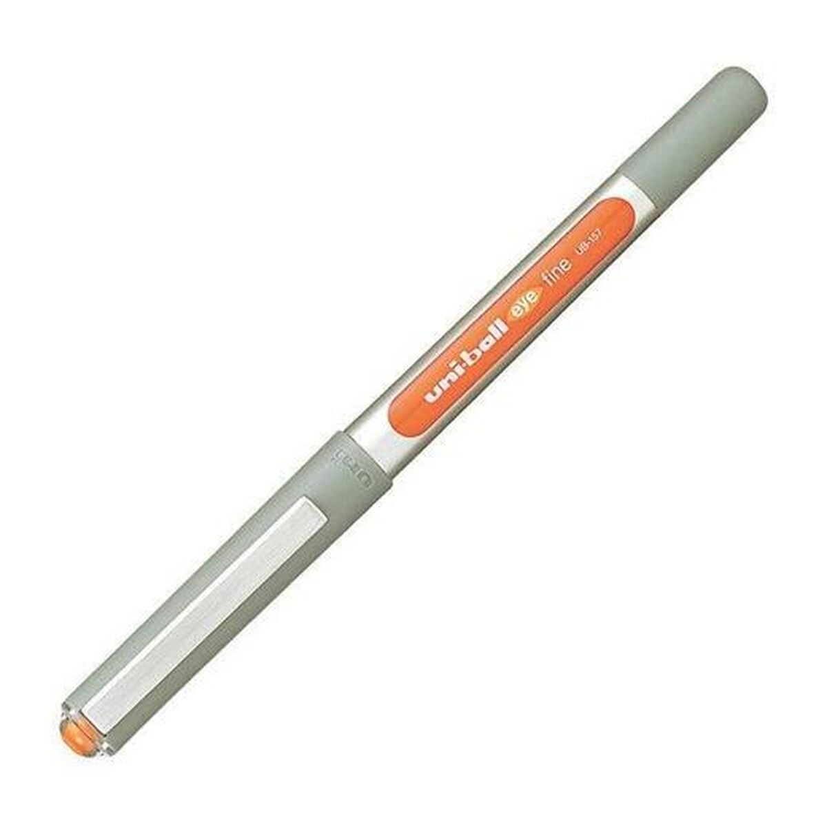 Penna för flytande bläck Uni-Ball Rollerball Eye Fine UB-157 Orange 0,7 mm (12 Delar) - 3