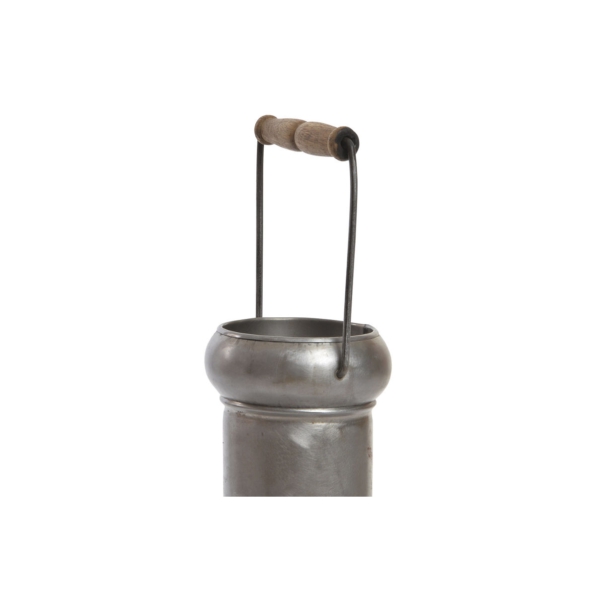 Lykta DKD Home Decor Antikbehandlad Silvrig Metall Glas Vintage 37 x 22 x 55 cm - 5