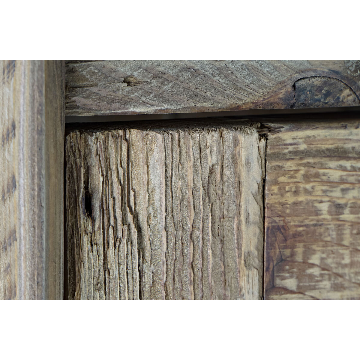 Bokhylla DKD Home Decor Glas Naturell Återvunnet Trä 4 Hyllor (90 x 40 x 160 cm) - 7