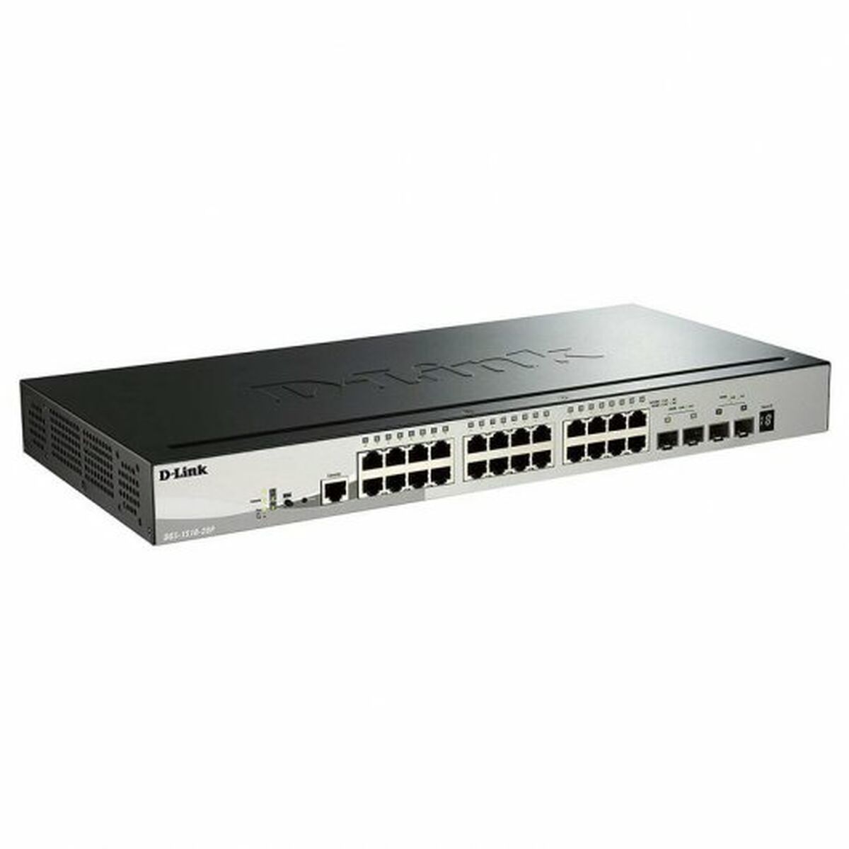 Kopplingsskåp D-Link DGS-1510-28P 28 Puertos RJ45 92 Gbit/s SFP Blå Svart - 4