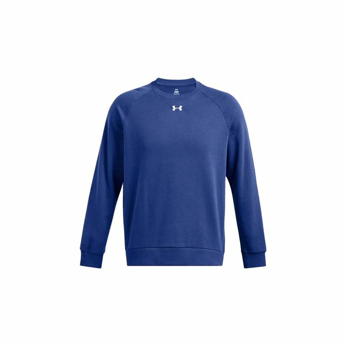 Tröja utan huva Herr Under Armour Rival Fleece Crew Blå
