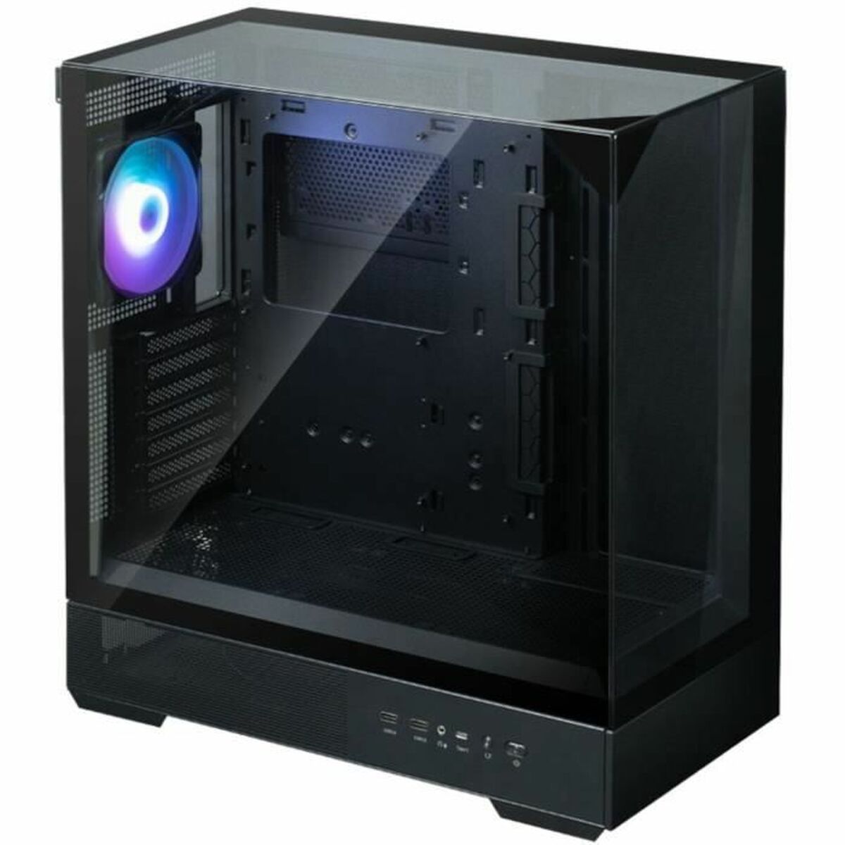 ATX Semitorn Zalman P40 Prism Plus Svart - 3