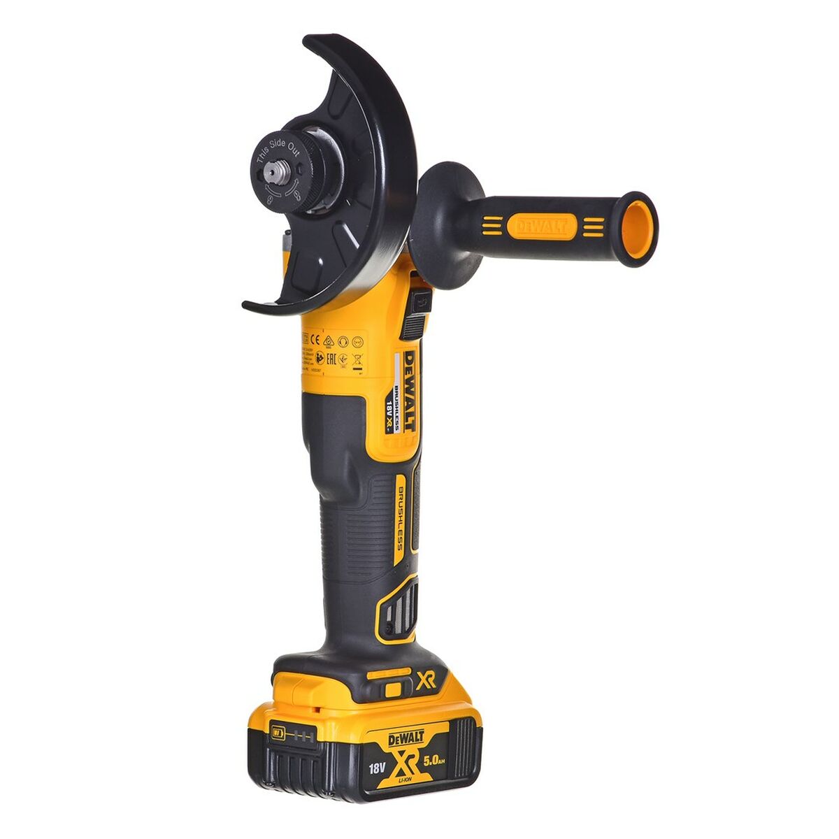 Vinkelslip Dewalt DCG405P3 18 V 125 mm - 3