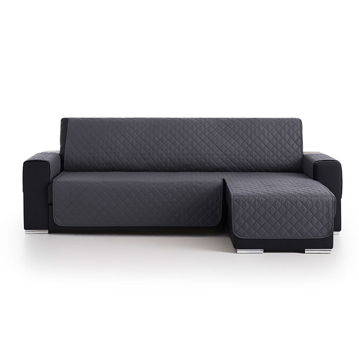 Sofföverdrag Belmarti chaise longue 240 cm Vadderad - 2