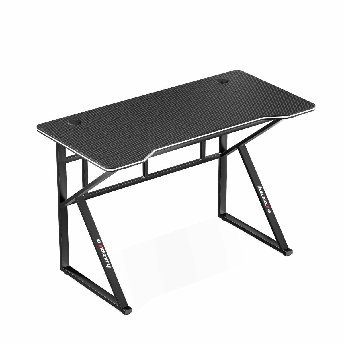 Skrivbord Gaming Huzaro HZ-Hero 1.6 Black Svart 120 x 75 x 60 cm - 4