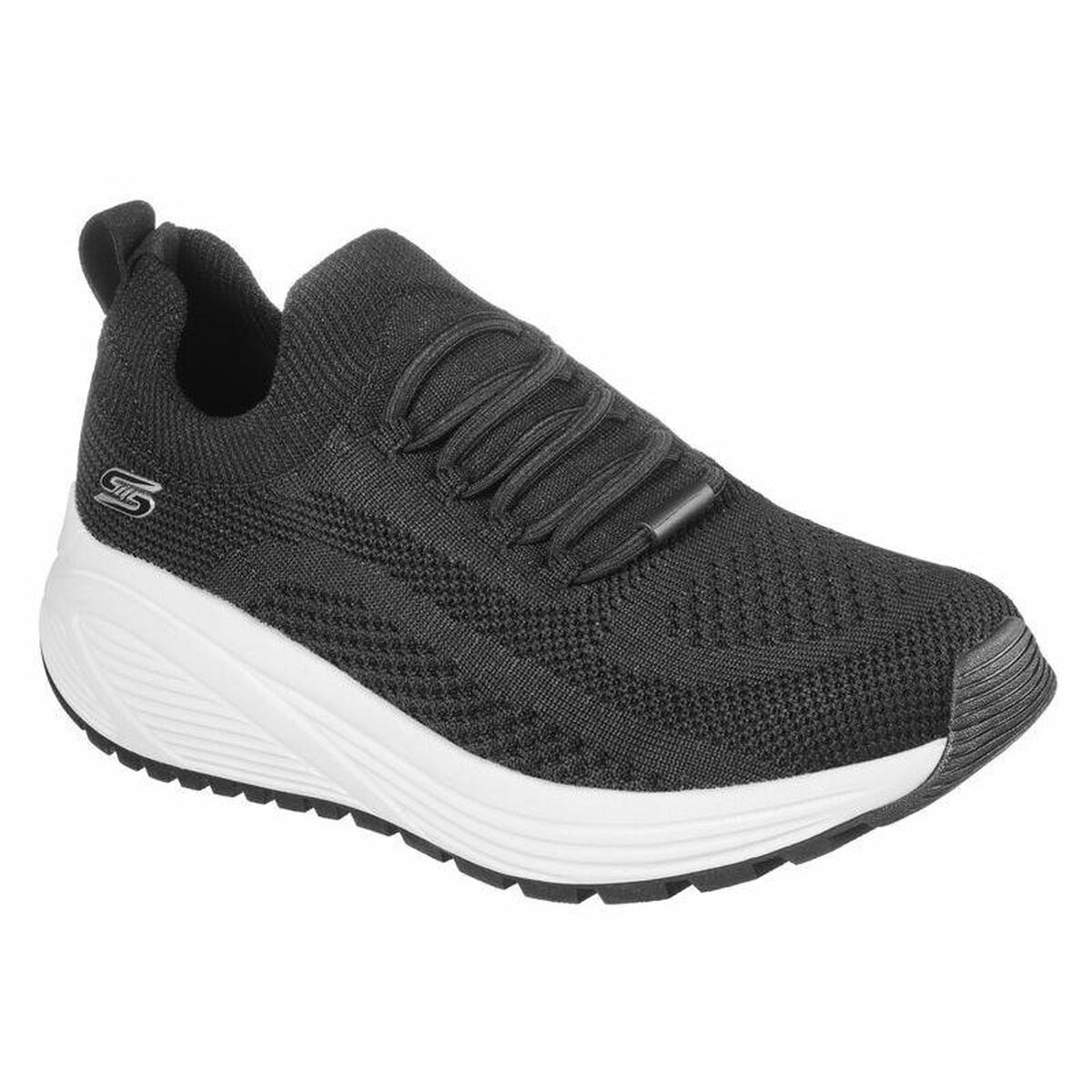 Gymnastiksko, Dam Skechers Bobs Sparrow 2.0-All Svart - 5