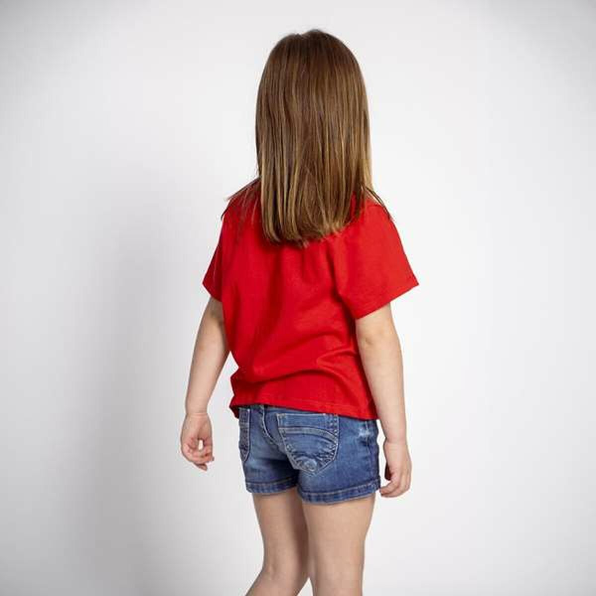 Barn T-shirt med kortärm Minnie Mouse - 4