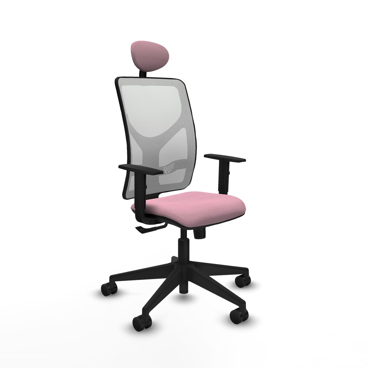 Kontorsstol med nackstöd Motilla Piqueras y Crespo 1D066N1 Rosa