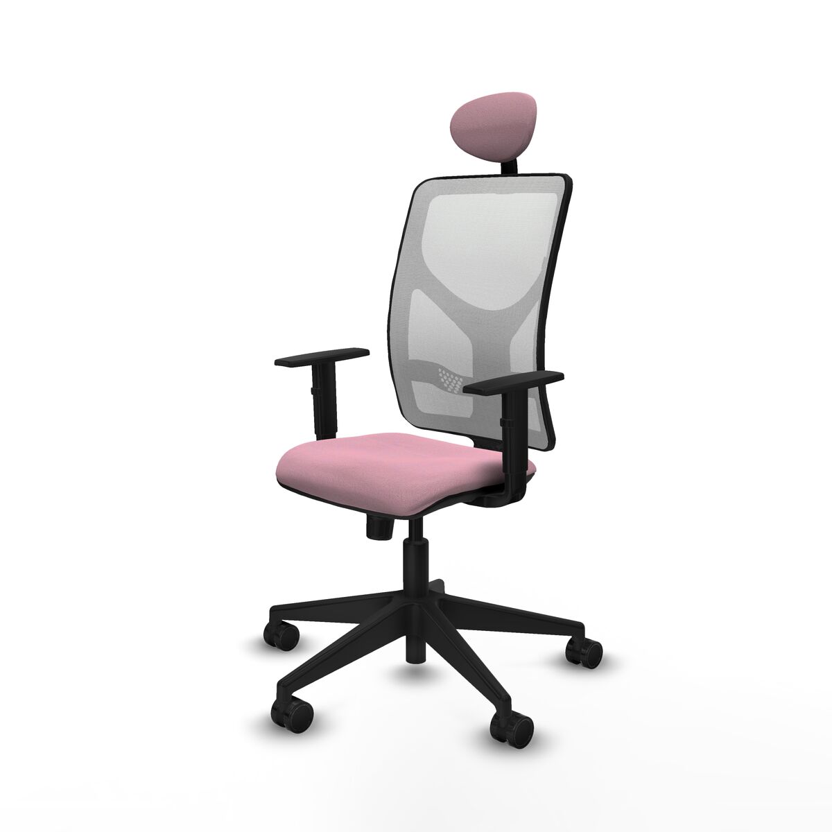 Kontorsstol med nackstöd Motilla Piqueras y Crespo 1D066N1 Rosa - 2