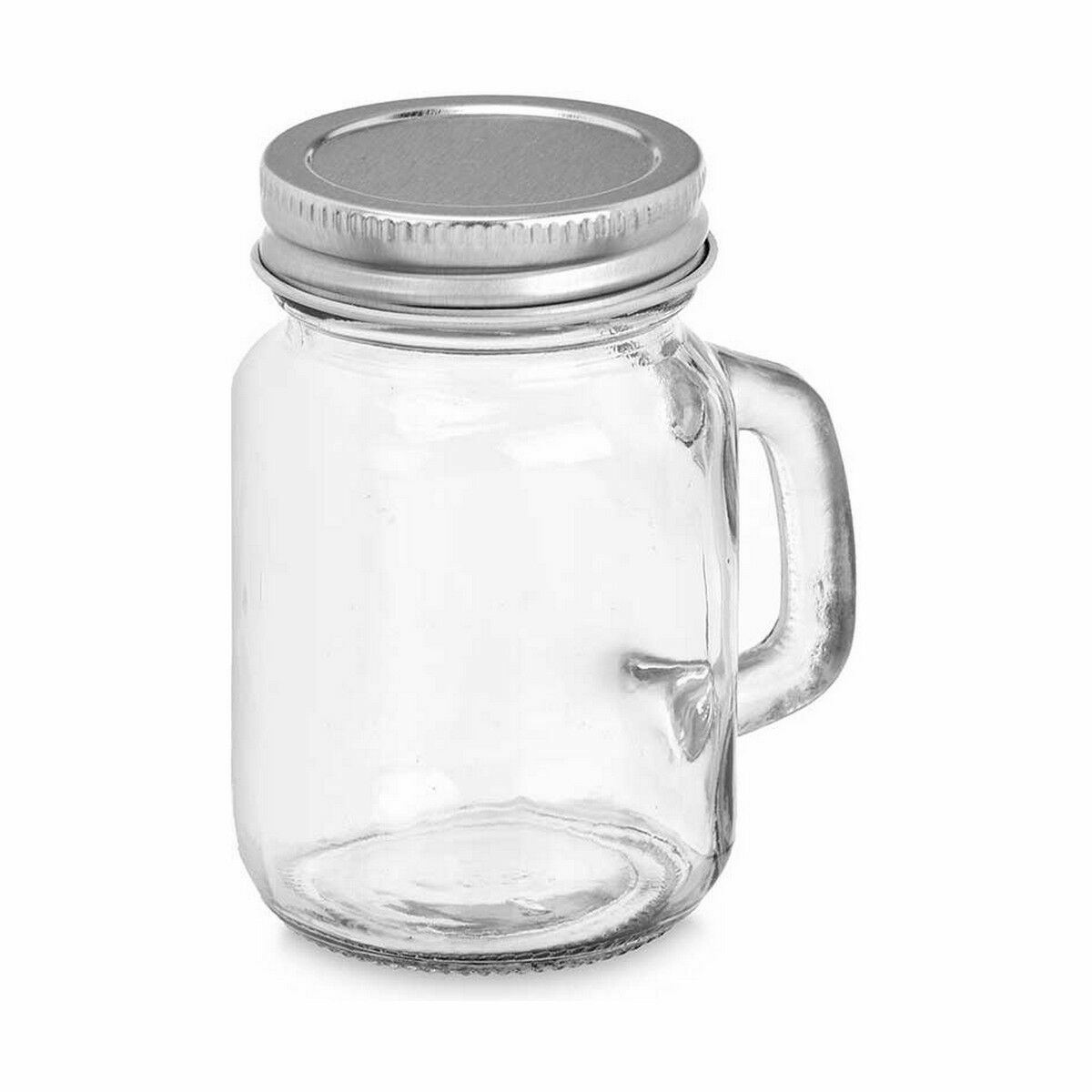 Kanna Med handtag Silvrig Metall 120 ml 5 x 8,5 x 7 cm (48 antal) - 2