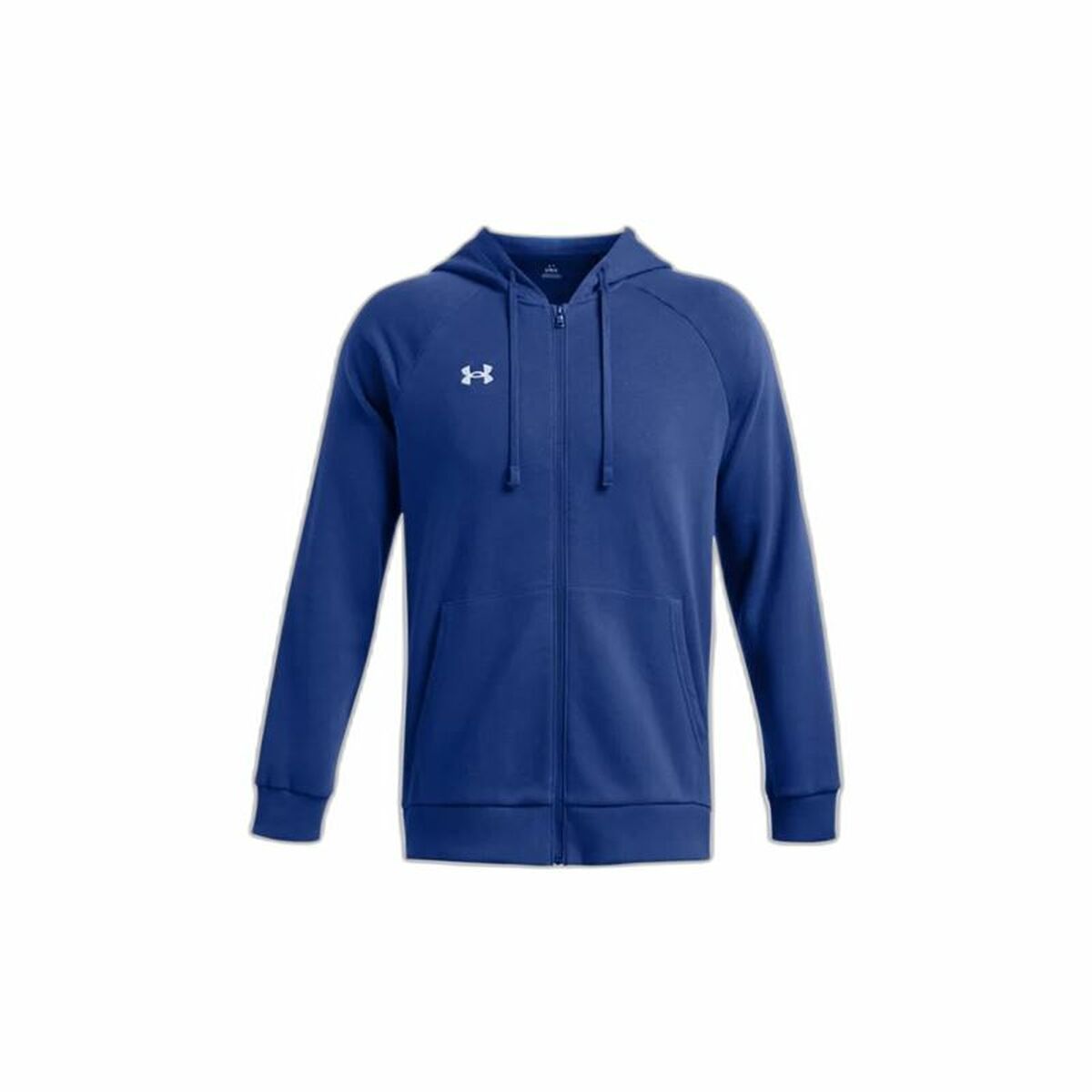 Tröja med huva Herr Under Armour Rival Fleece Fz Blå