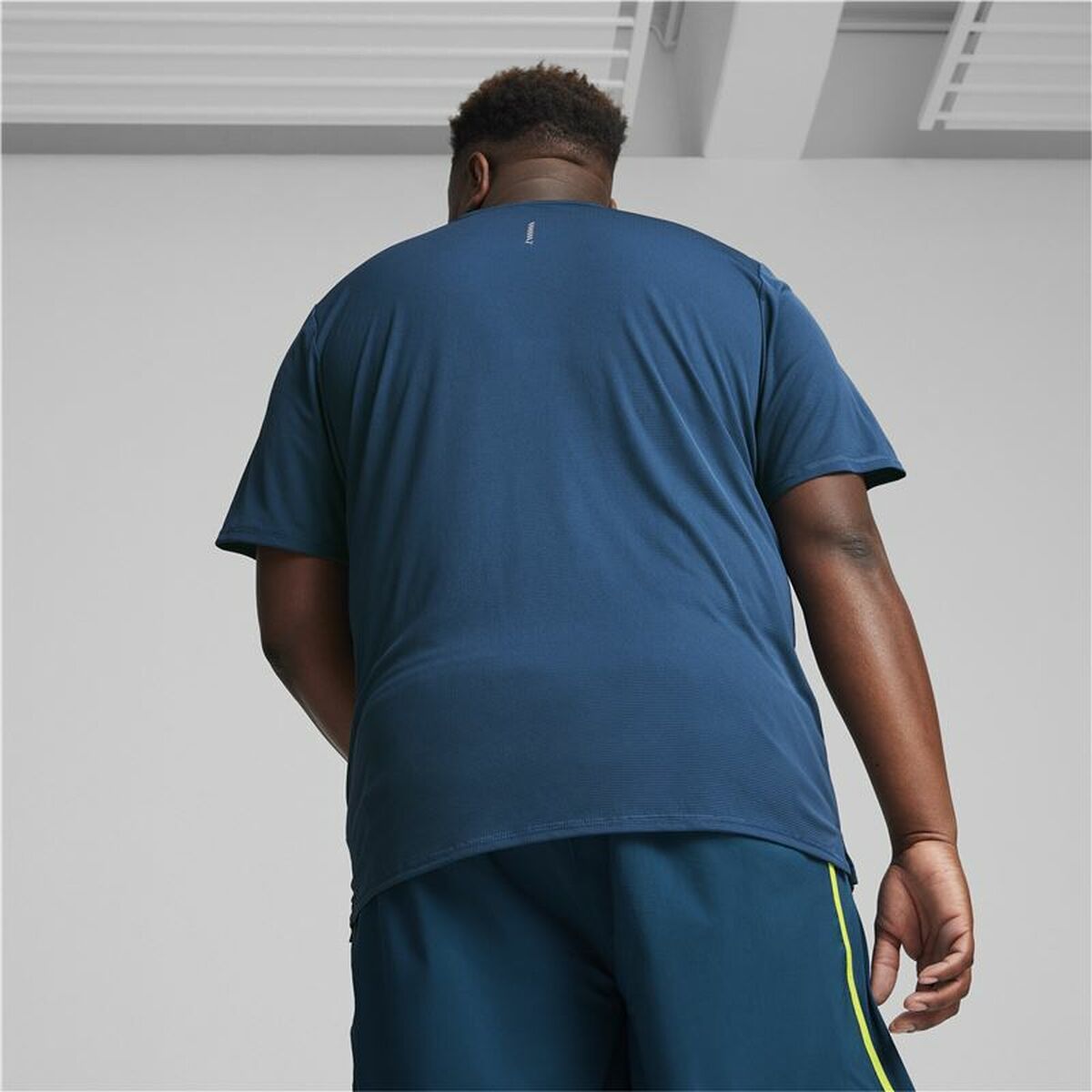 T-shirt med kortärm Herr Puma  Run Favourite Mörkblå - 4