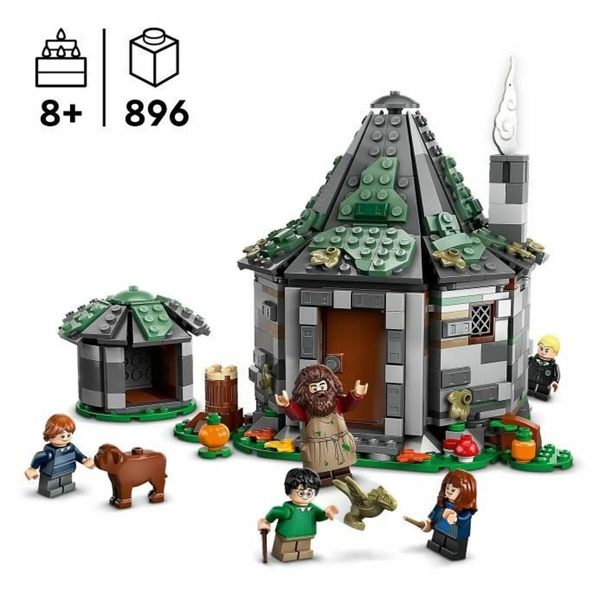 Byggsats Lego Harry Potter 76428 Hagrid's Cabin: An Unexpected Visit Multicolour - 3