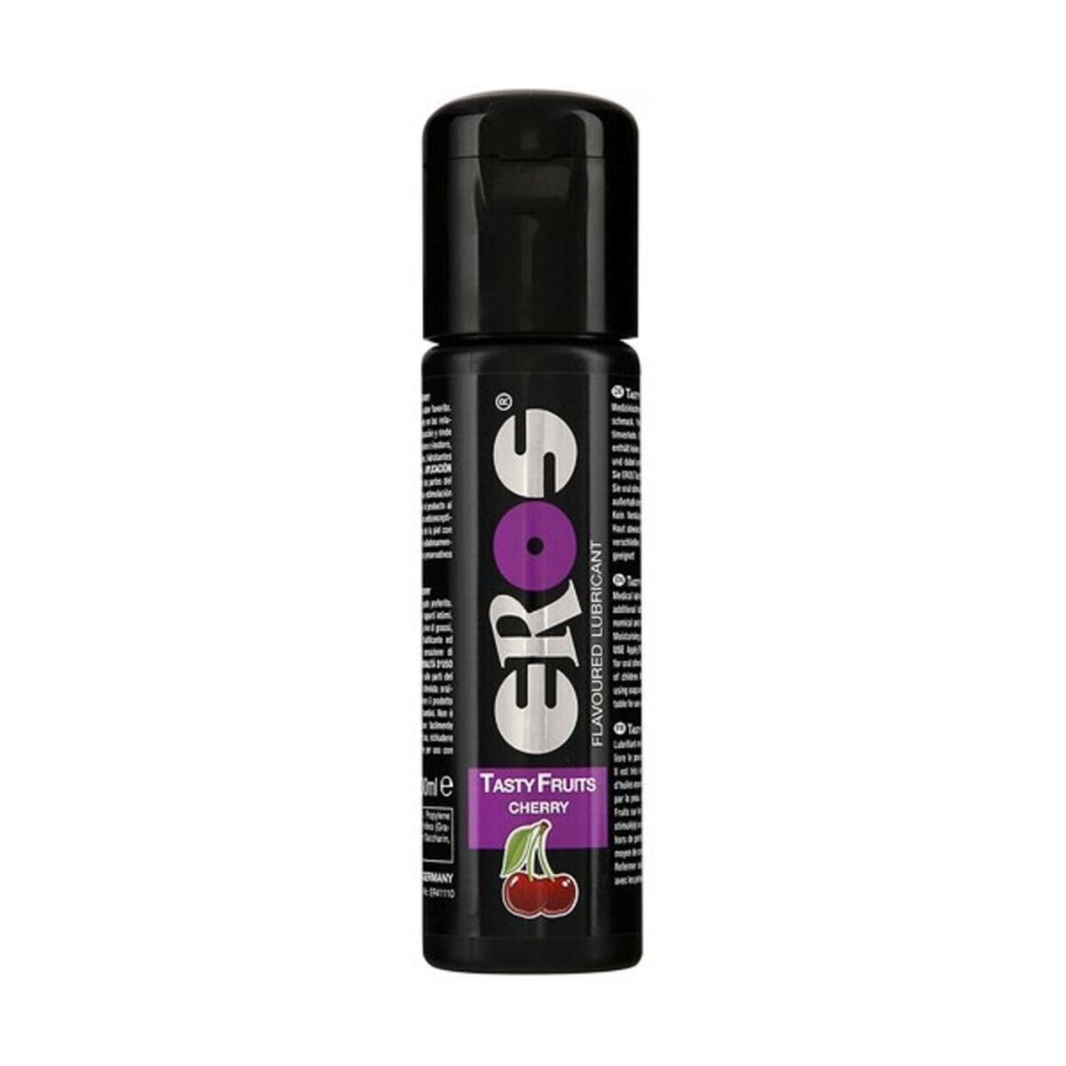 Slide Vattenbaserat Glidmedel Eros Cerise 100 ml - 2
