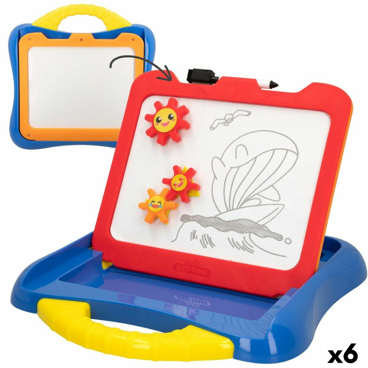 Magnetkort Colorbaby Dubbelsidig (6 antal) - 8