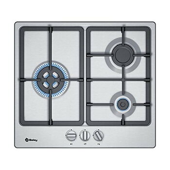 Gasplatta Balay 3ETX563HB 60 cm 58,2 cm 1 W
