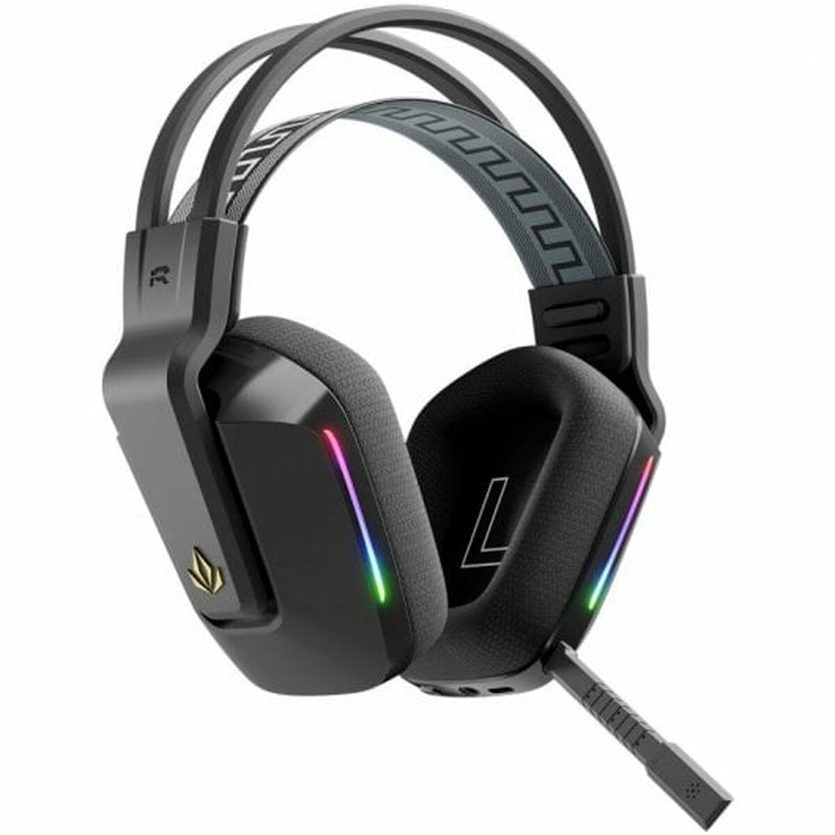 Bluetooth Hörlurar med Mikrofon Forgeon Captain RGB - 2